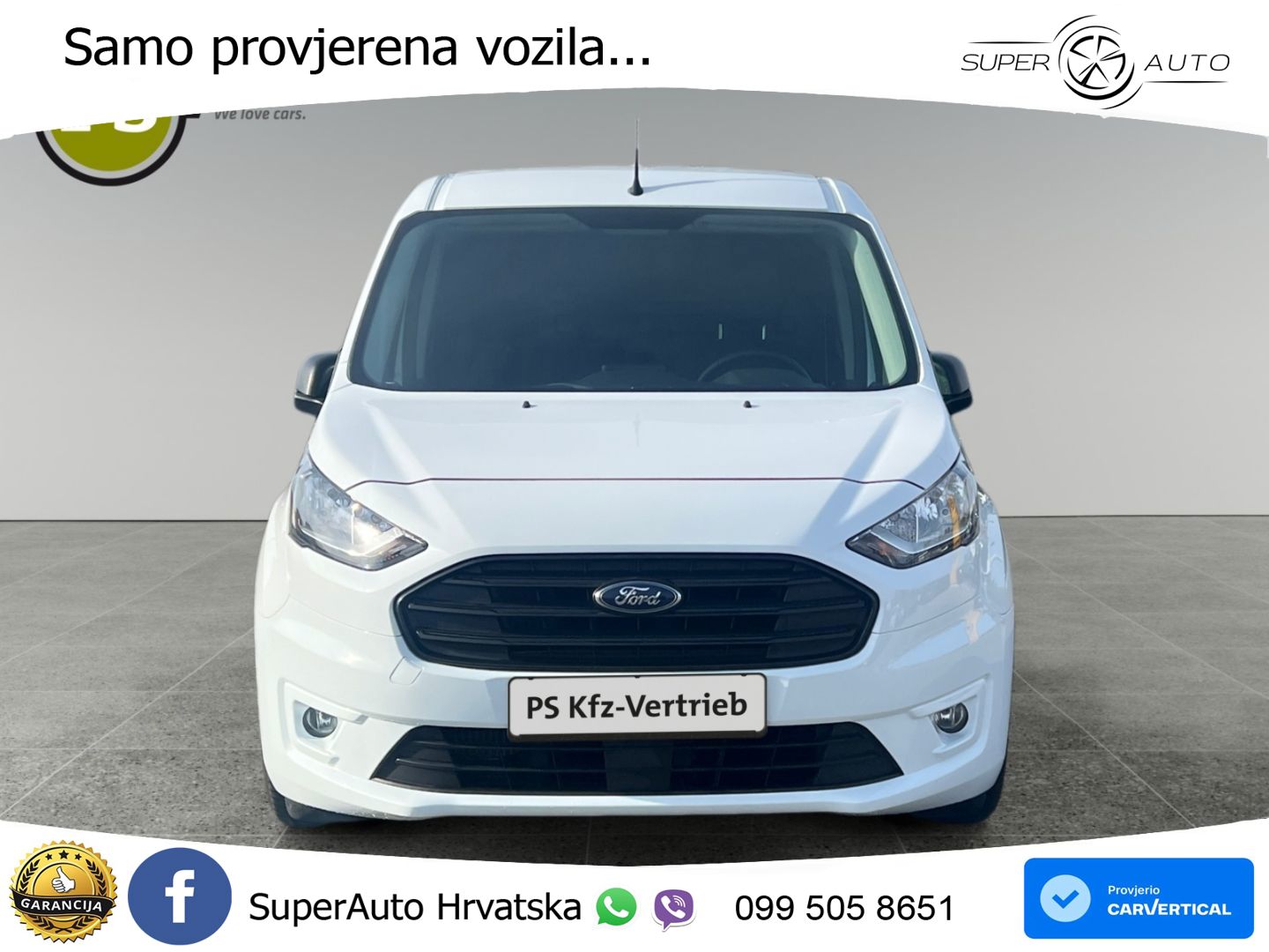 Ford Transit Connect Kasten lang Trend Navi DAB Kamer 120 KS