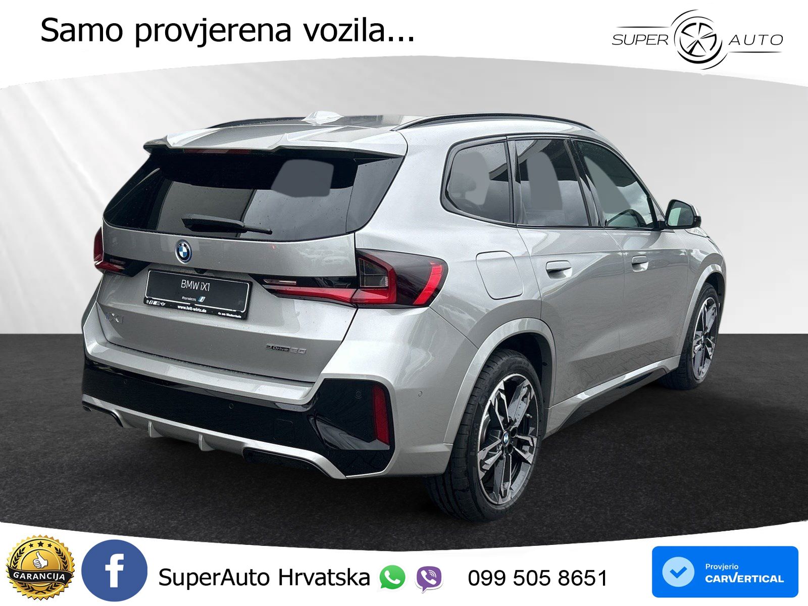BMW iX1 66.5 kWh (204 KS) eDrive20