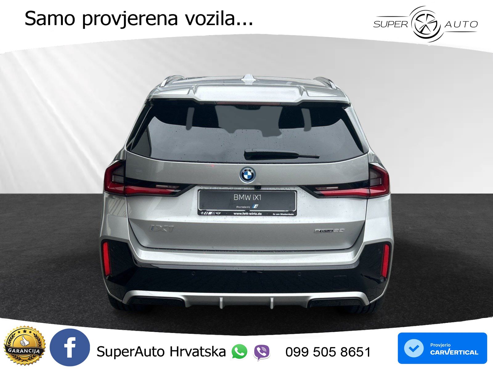 BMW iX1 66.5 kWh (204 KS) eDrive20