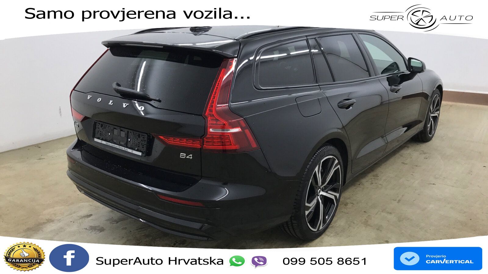 Volvo V60 2.0 B4 Benzin DCT LED+GR SJED+ACC