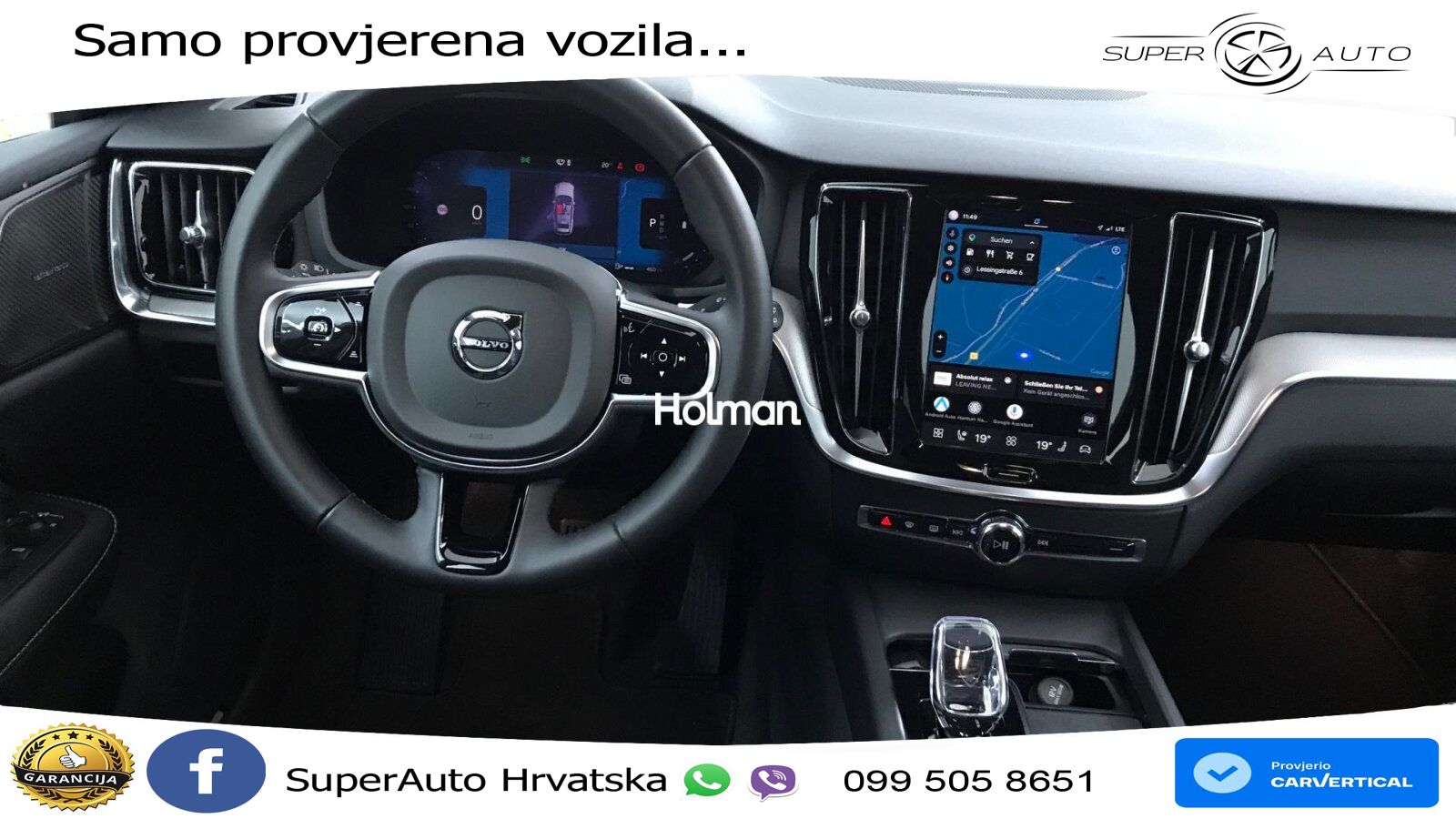 Volvo V60 2.0 B4 Benzin DCT LED+GR SJED+ACC