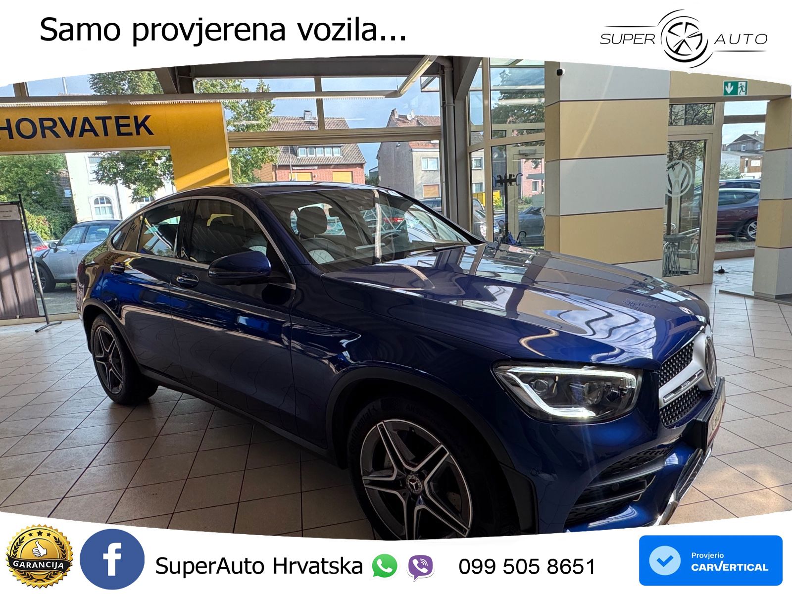 Mercedes GLC 300d (245 KS) 4MATIC G-TRONIC AMG ZRAČNI+ACC+GR SJED+KAM