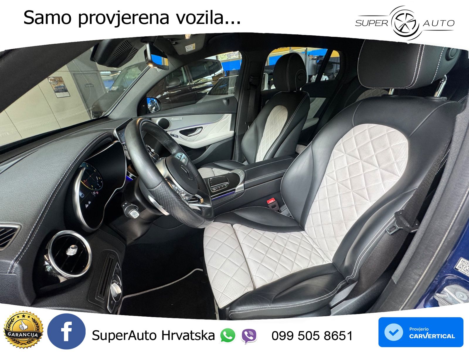 Mercedes GLC 300d (245 KS) 4MATIC G-TRONIC AMG ZRAČNI+ACC+GR SJED+KAM