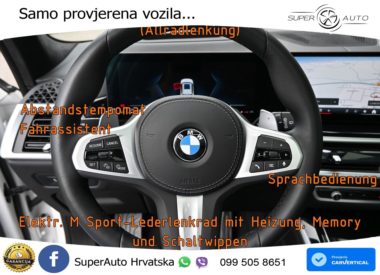 BMW X5 30d (298 KS) xDrive Steptronic M Sport LED+GR SJED+ACC