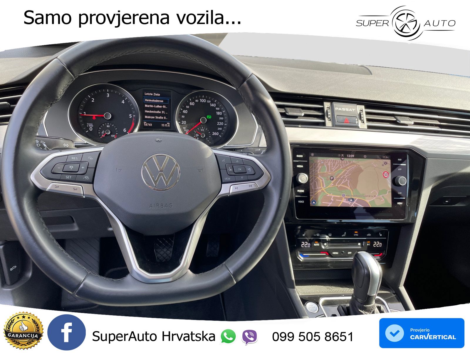 Volkswagen Passat Variant 2.0 TDI (150 KS) DSG Business LED+GR SJED+ACC