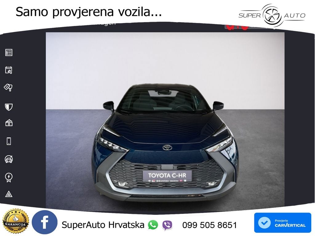 Toyota C-HR 1.8 (140 KS) Hybrid e-CVT Teamplayer LED+GR SJED+ACC