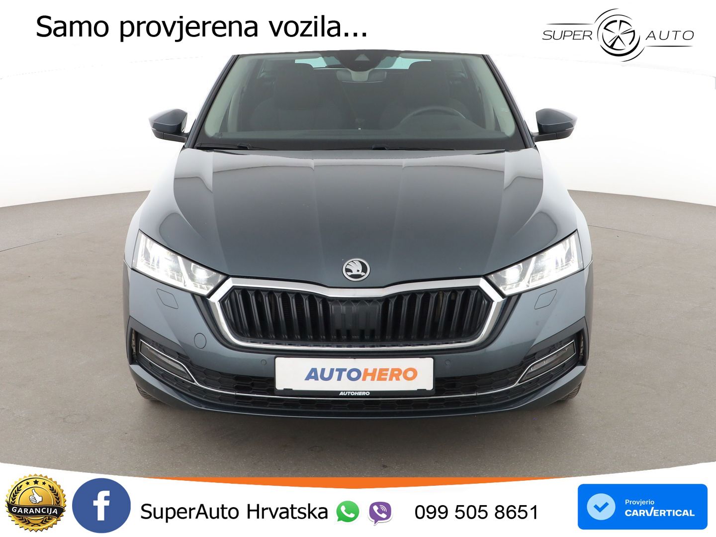 Škoda Octavia Combi 2.0 TDI (150 KS) DSG LED+GR SJED+ACC