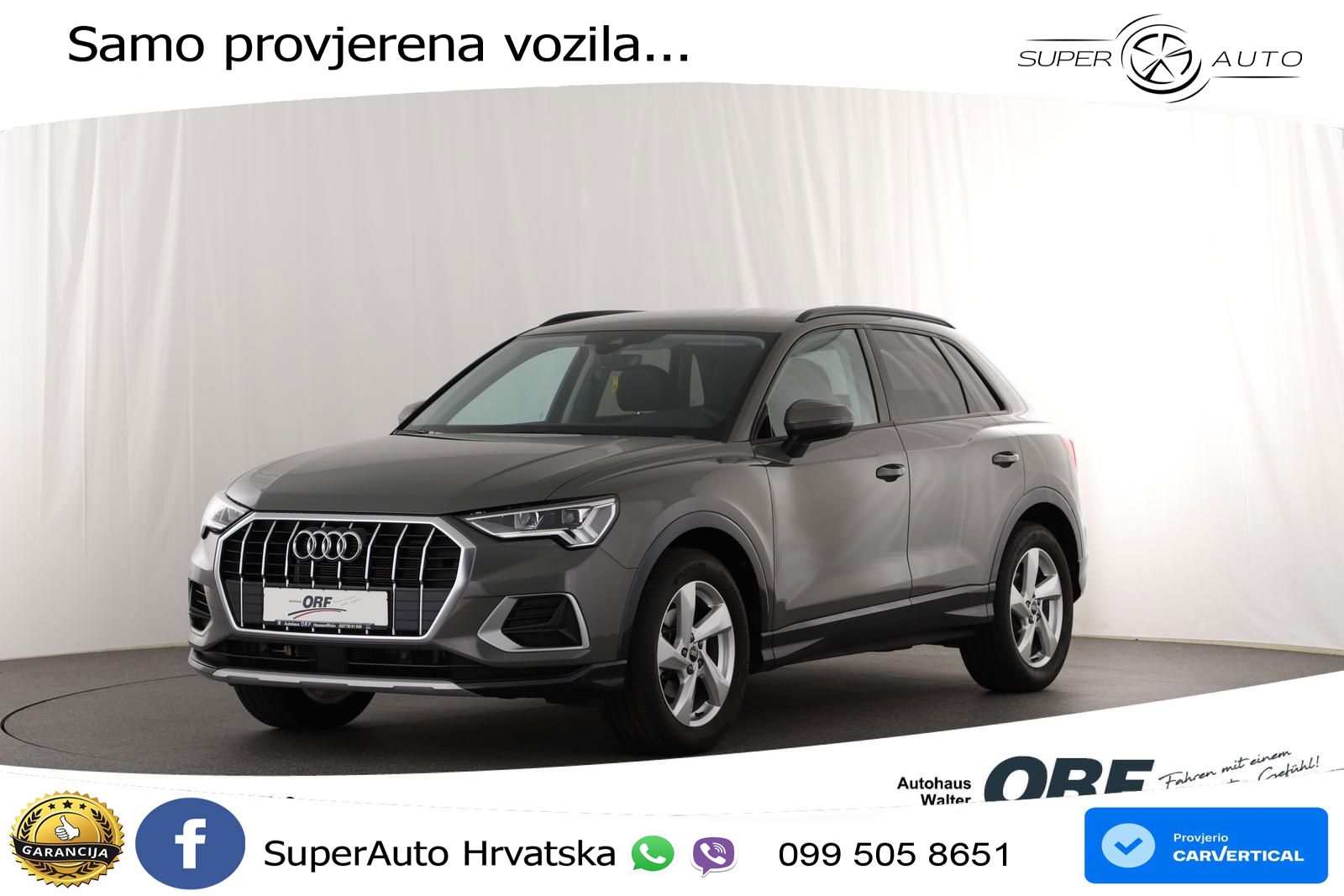 Audi Q3 35 TFSI (150 KS) S tronic advanced LED+GR SJED+ACC