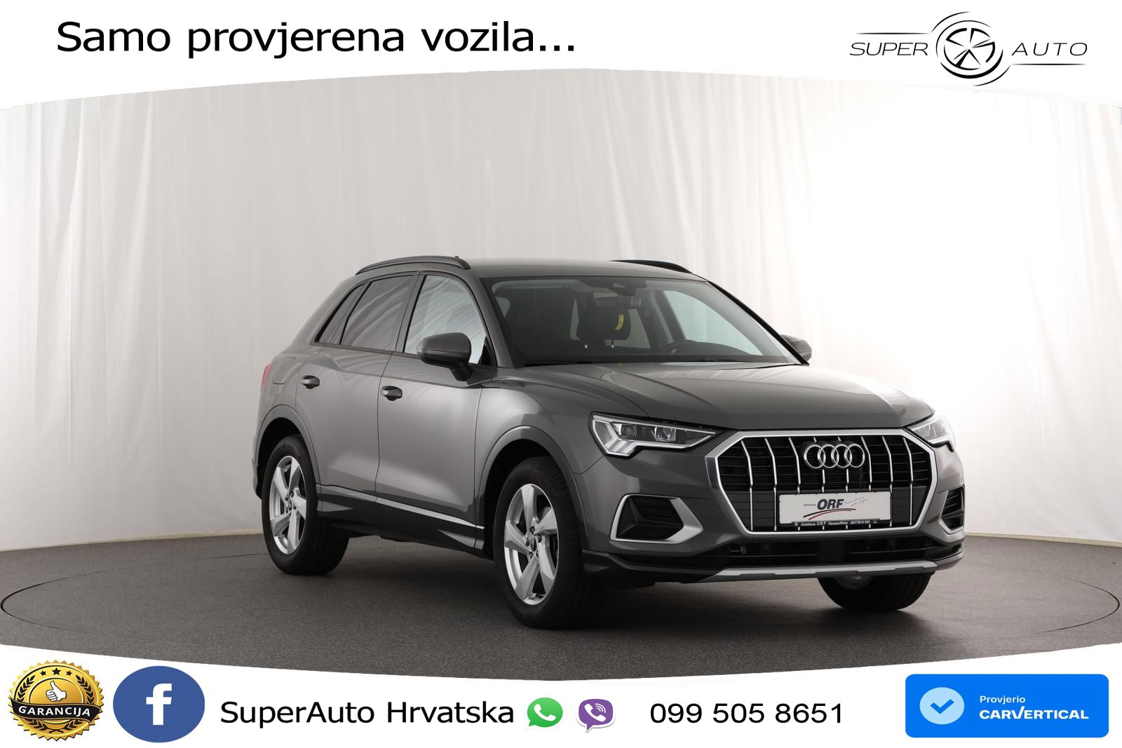 Audi Q3 35 TFSI (150 KS) S tronic advanced LED+GR SJED+ACC