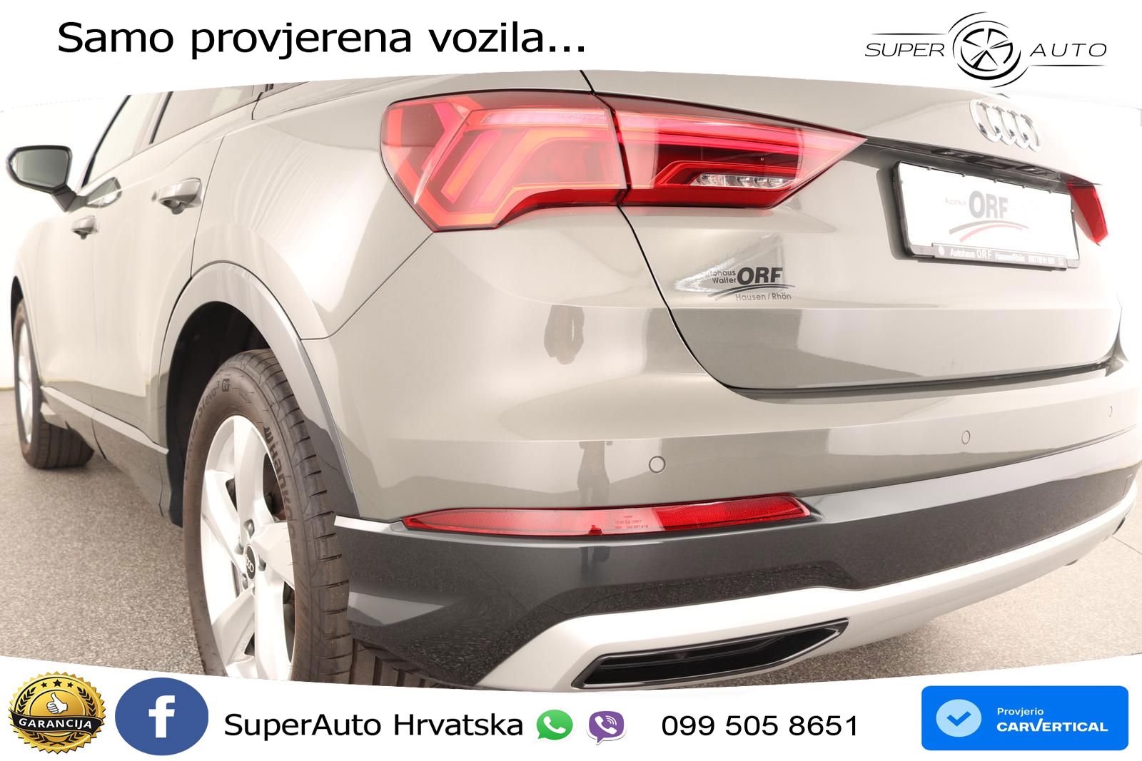 Audi Q3 35 TFSI (150 KS) S tronic advanced LED+GR SJED+ACC