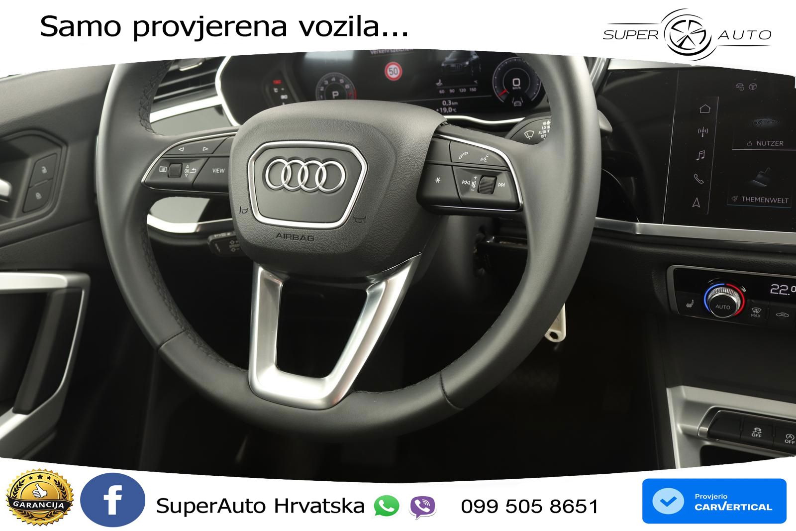 Audi Q3 35 TFSI (150 KS) S tronic advanced LED+GR SJED+ACC