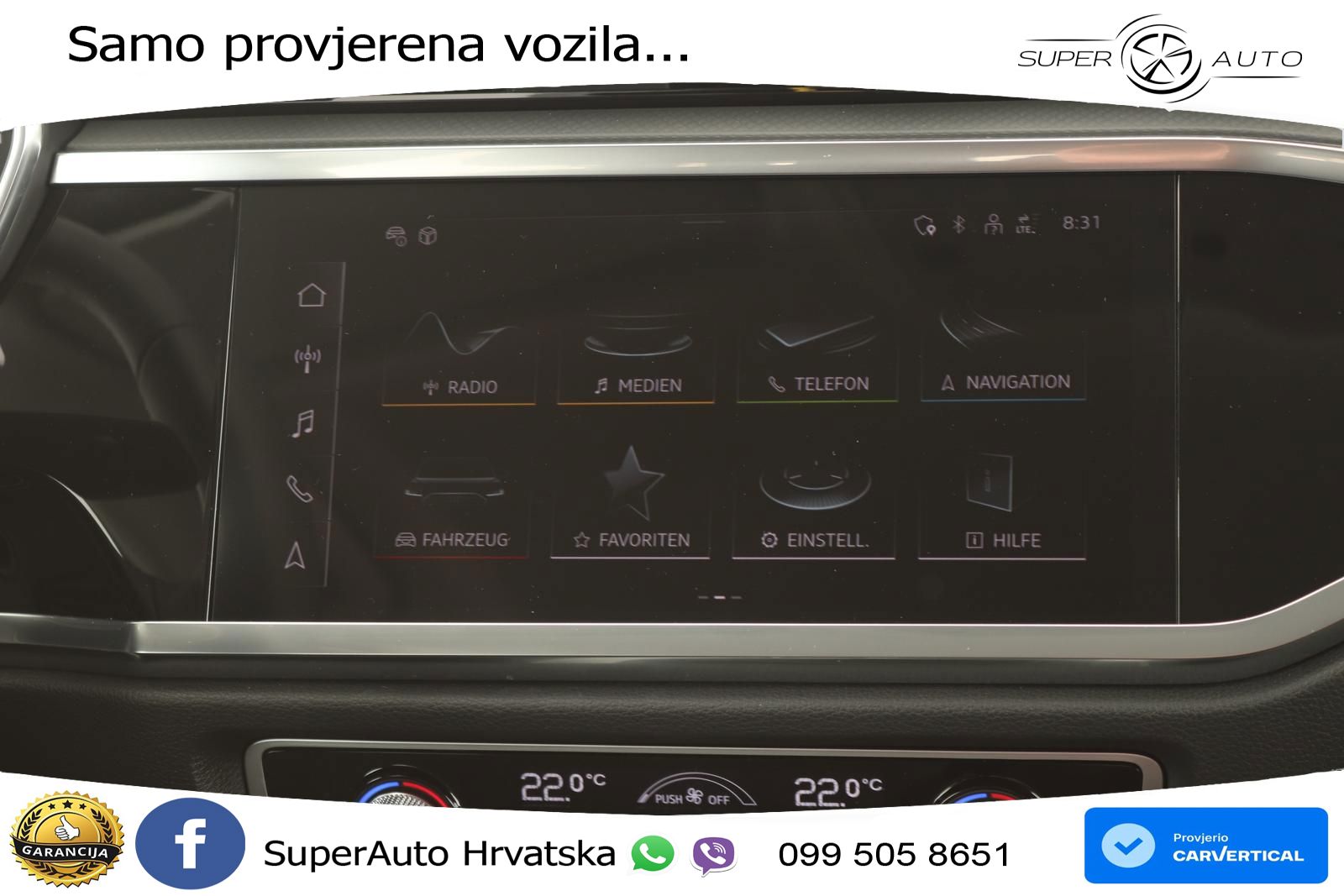 Audi Q3 35 TFSI (150 KS) S tronic advanced LED+GR SJED+ACC