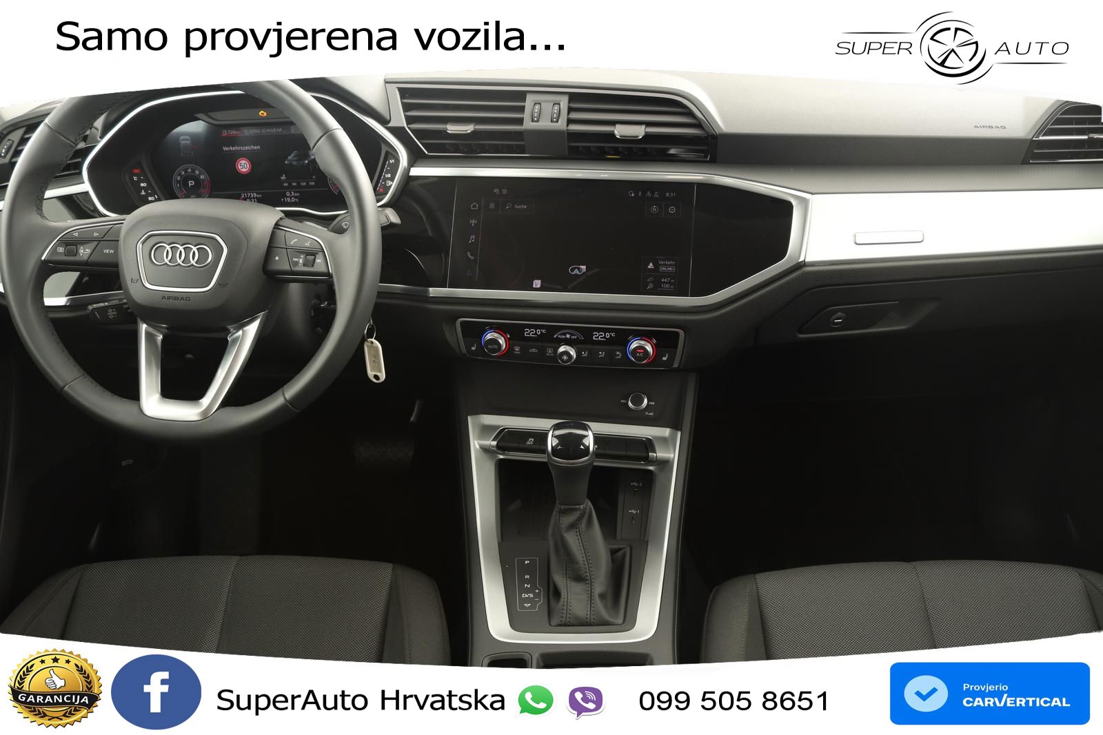 Audi Q3 35 TFSI (150 KS) S tronic advanced LED+GR SJED+ACC