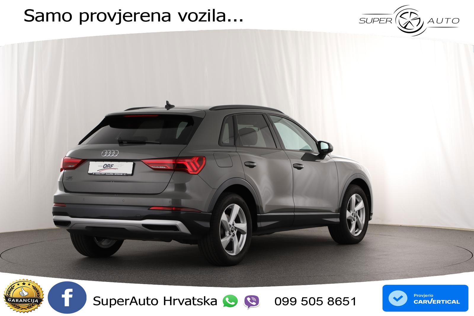 Audi Q3 35 TFSI (150 KS) S tronic advanced LED+GR SJED+ACC