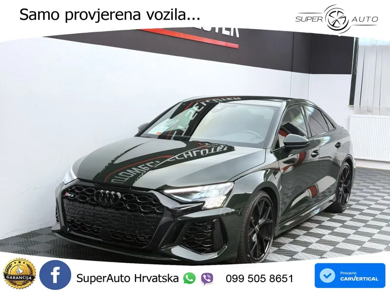 Audi RS3 Sedan 2.5 TFSI (400 KS) quattro S tronic LED+GR SJED+ACC