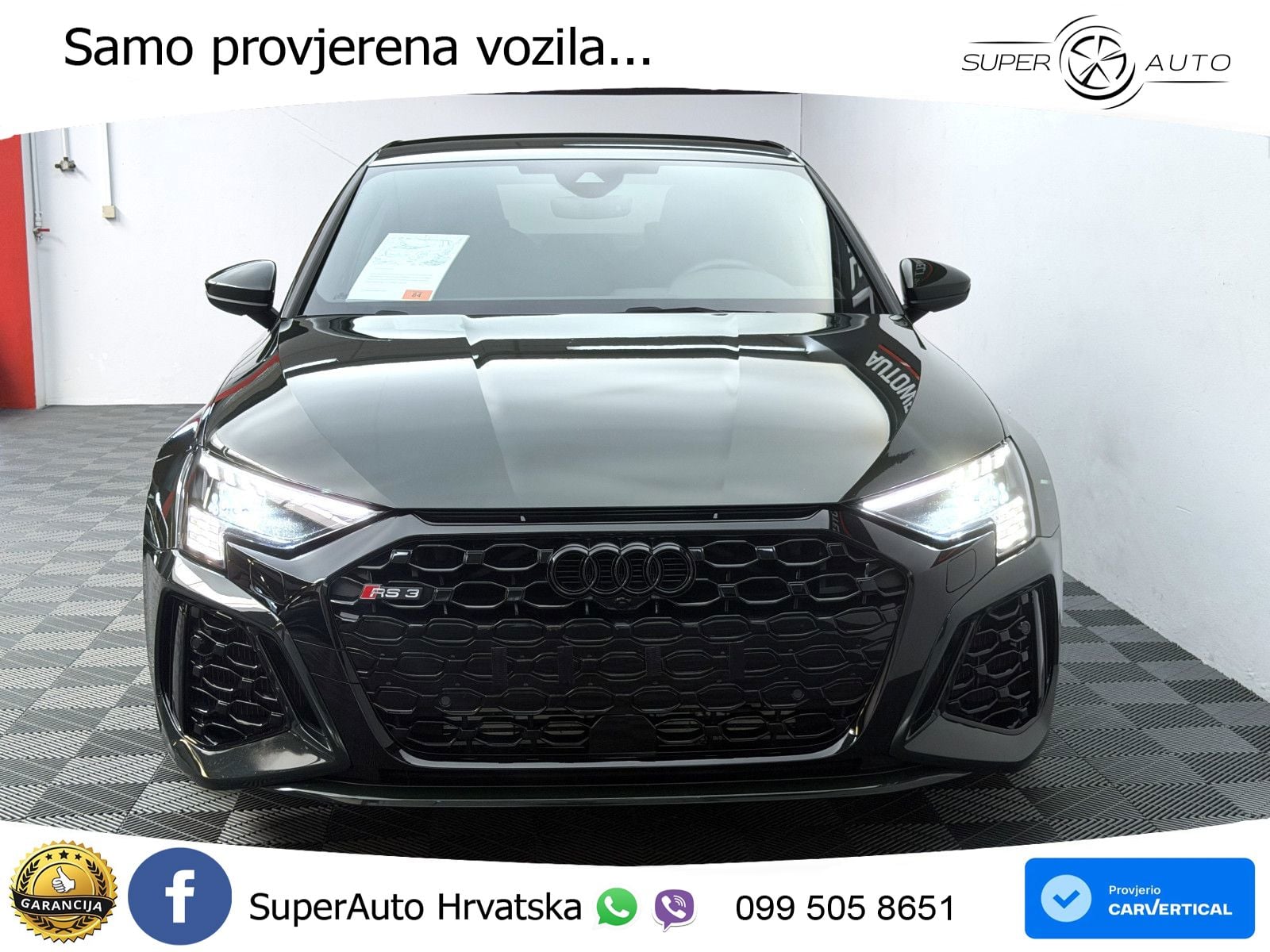 Audi RS3 Sedan 2.5 TFSI (400 KS) quattro S tronic LED+GR SJED+ACC