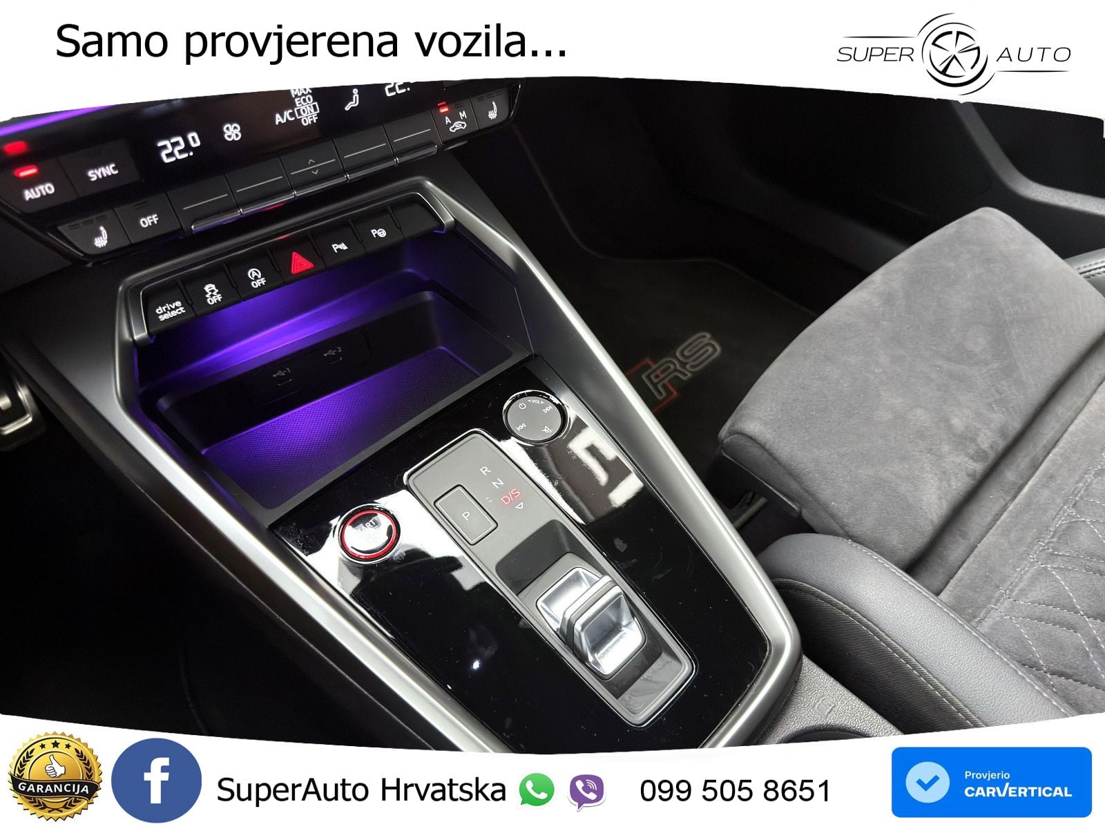 Audi RS3 Sedan 2.5 TFSI (400 KS) quattro S tronic LED+GR SJED+ACC