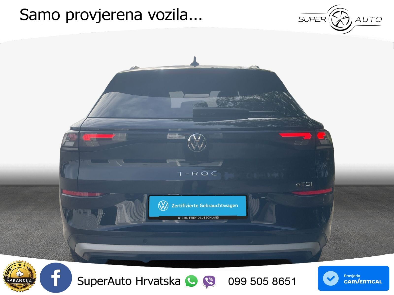 Volkswagen T-Roc 1.5 eTSI (116 KS)  DSG LED+GR SJED+ACC