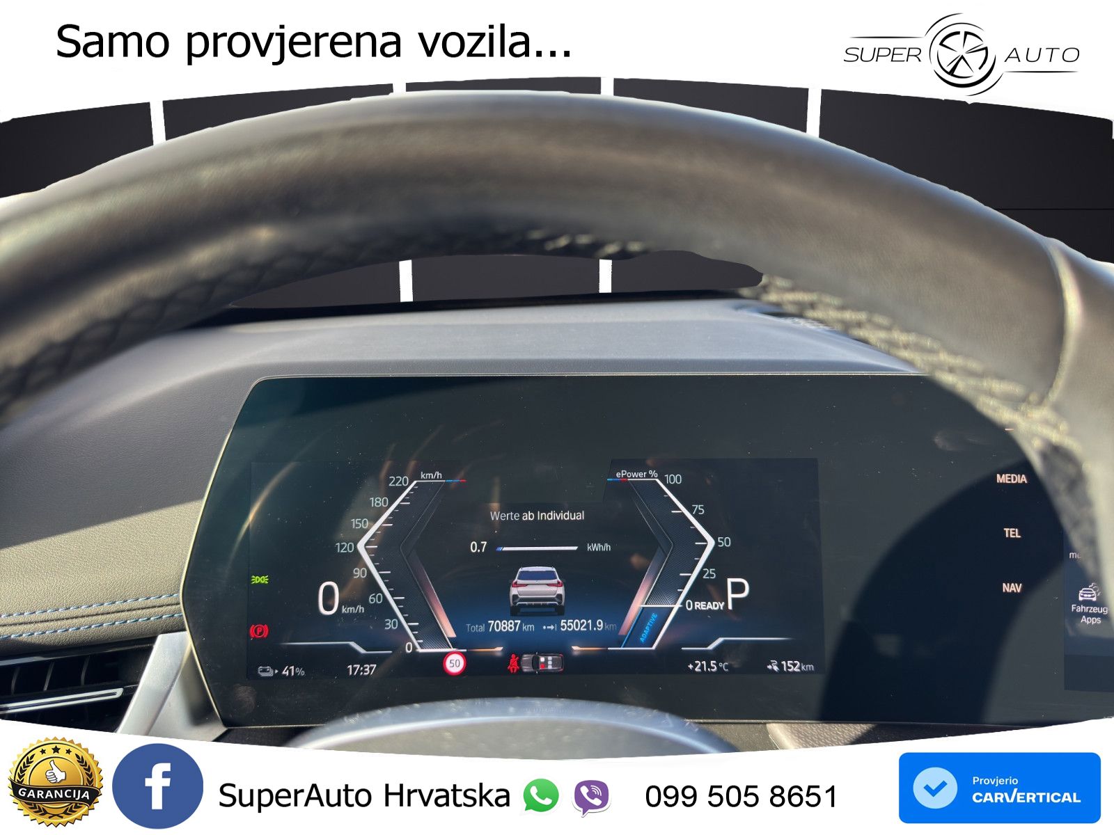 BMW iX1 68 kWh (313 KS) xDrive30