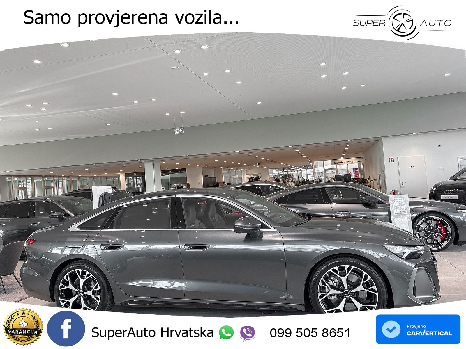 Audi A6 2.0 TDI (204 KS) quattro S tronic S line ZRAČNI+ACC+GR SJED+KAM+PANO