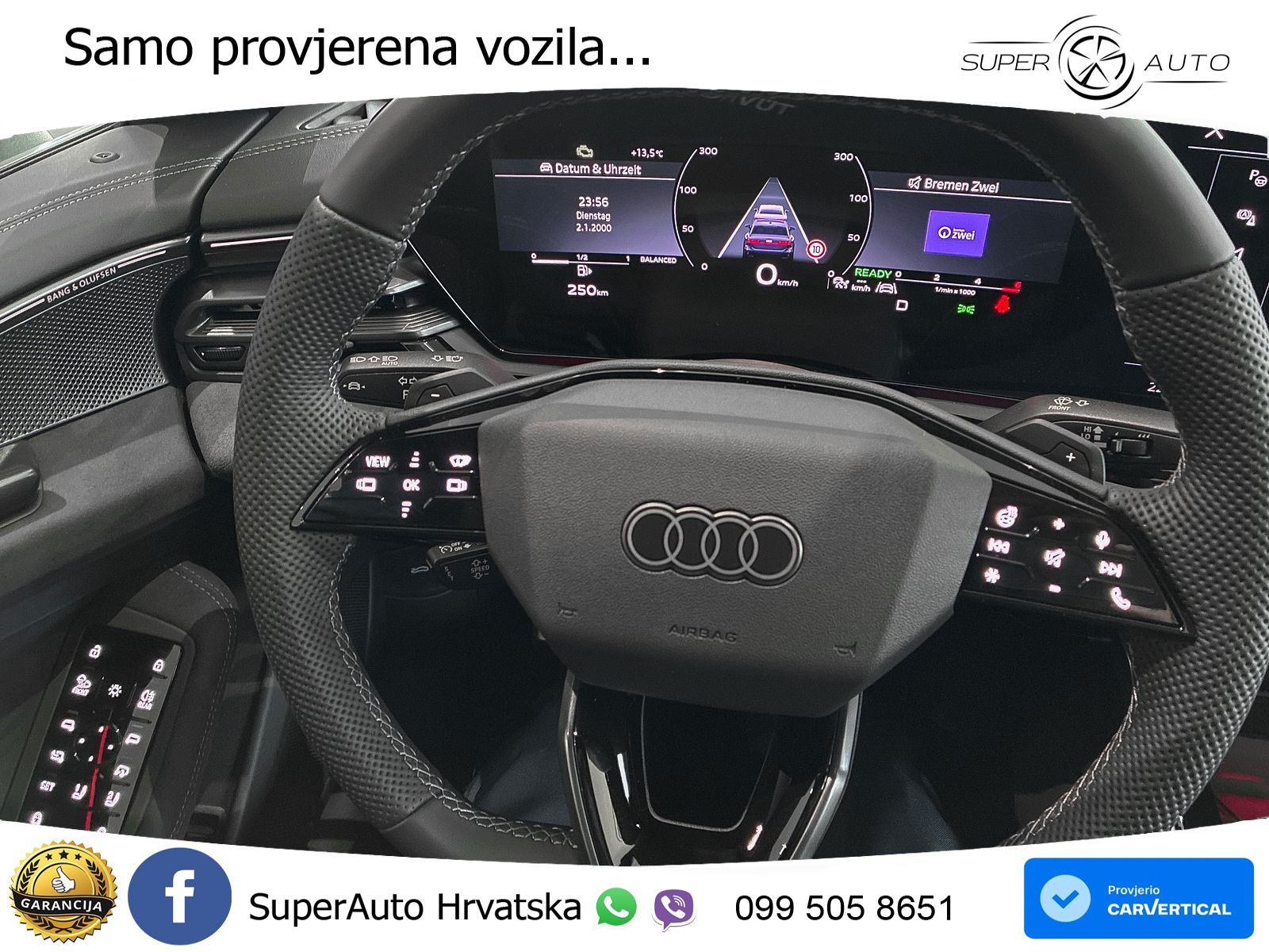 Audi A6 2.0 TDI (204 KS) quattro S tronic S line ZRAČNI+ACC+GR SJED+KAM+PANO