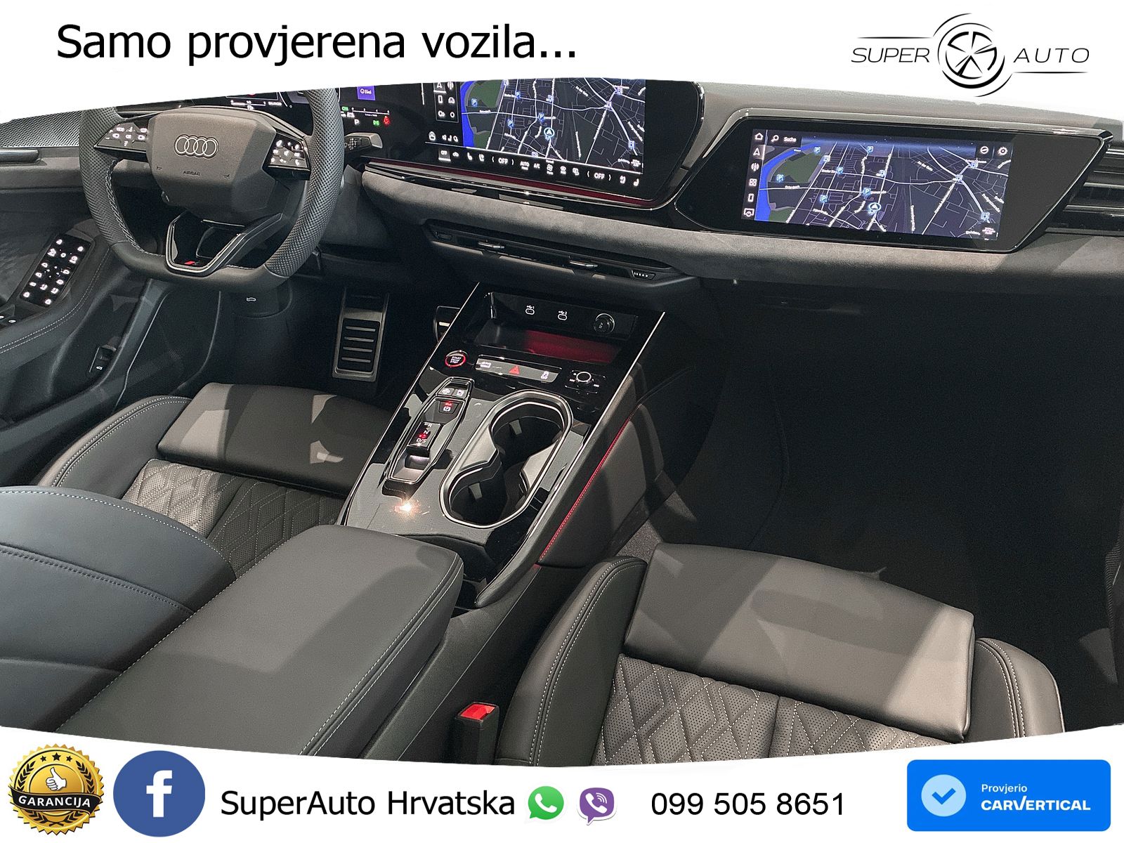 Audi A6 2.0 TDI (204 KS) quattro S tronic S line ZRAČNI+ACC+GR SJED+KAM+PANO
