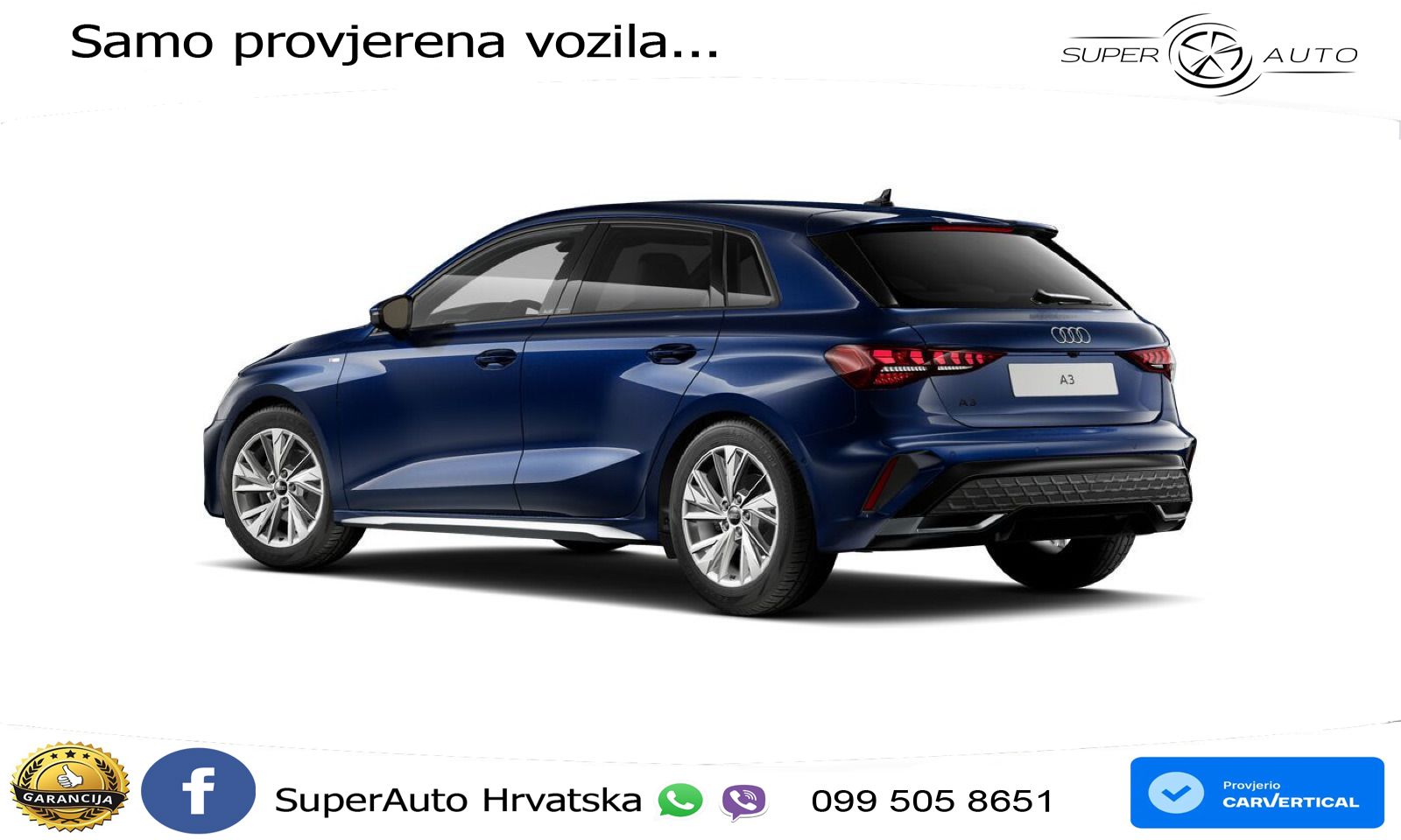 Audi A3 35 TFSI (150 KS) S tronic S line LED+GR SJED+ACC