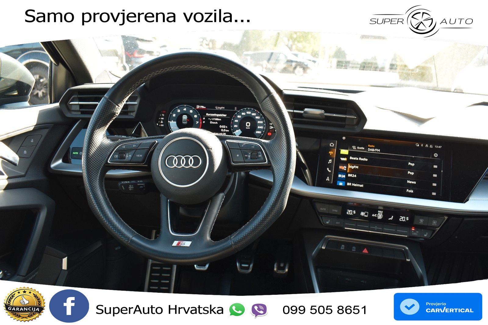 Audi A3 Limuzina 35 TFSI (150 KS) S line