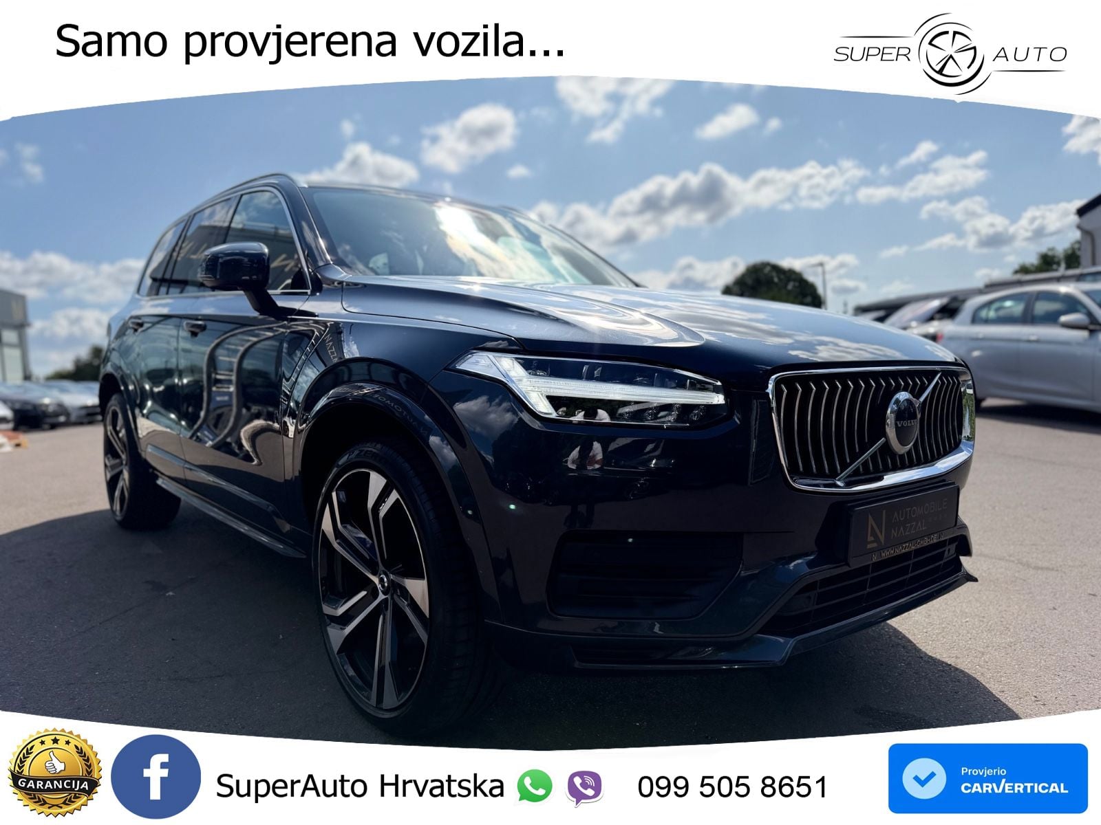 Volvo XC90 2.0 B5 Diesel AWD Automatic LED+GR SJED+ACC