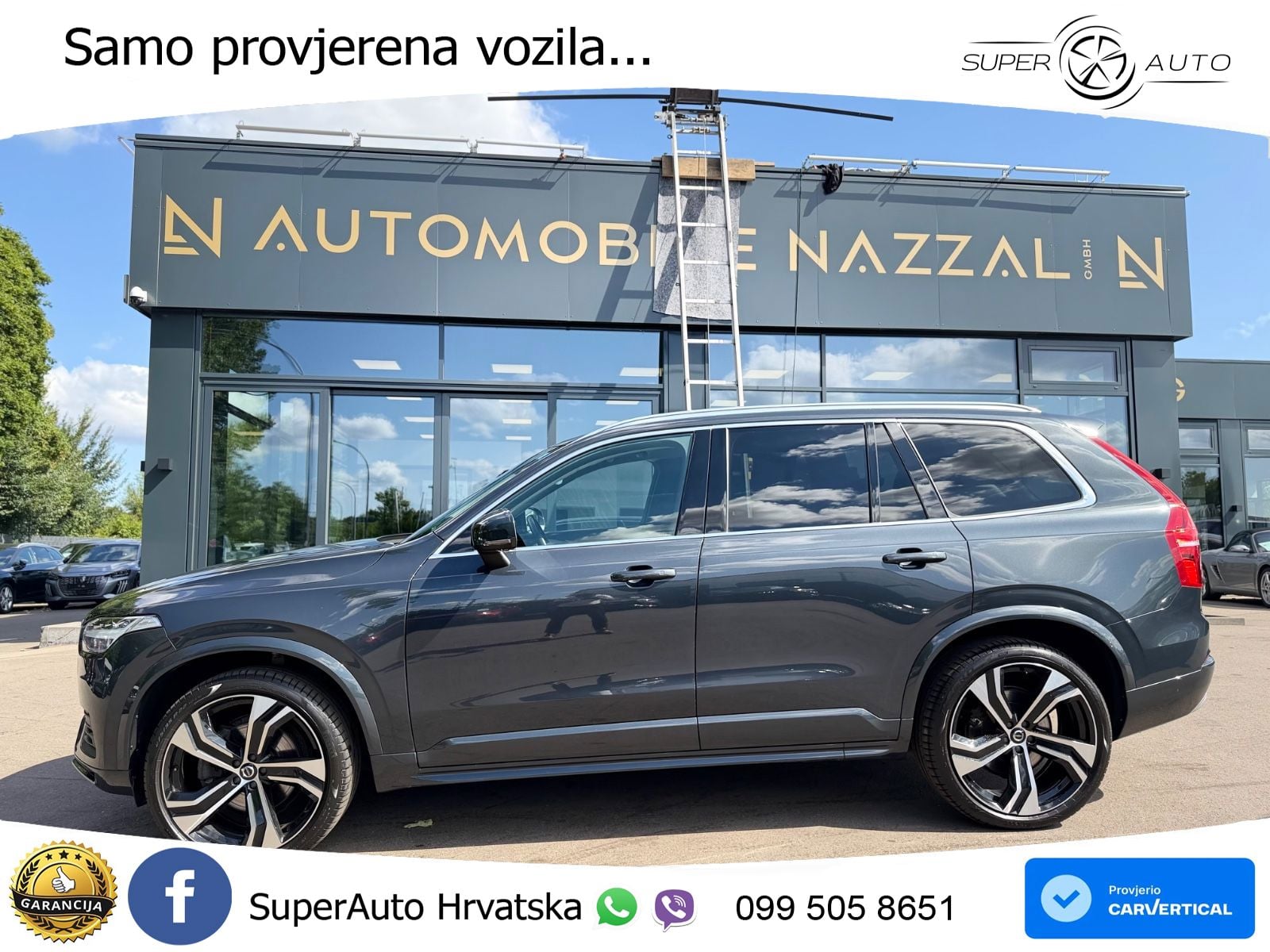 Volvo XC90 2.0 B5 Diesel AWD Automatic LED+GR SJED+ACC