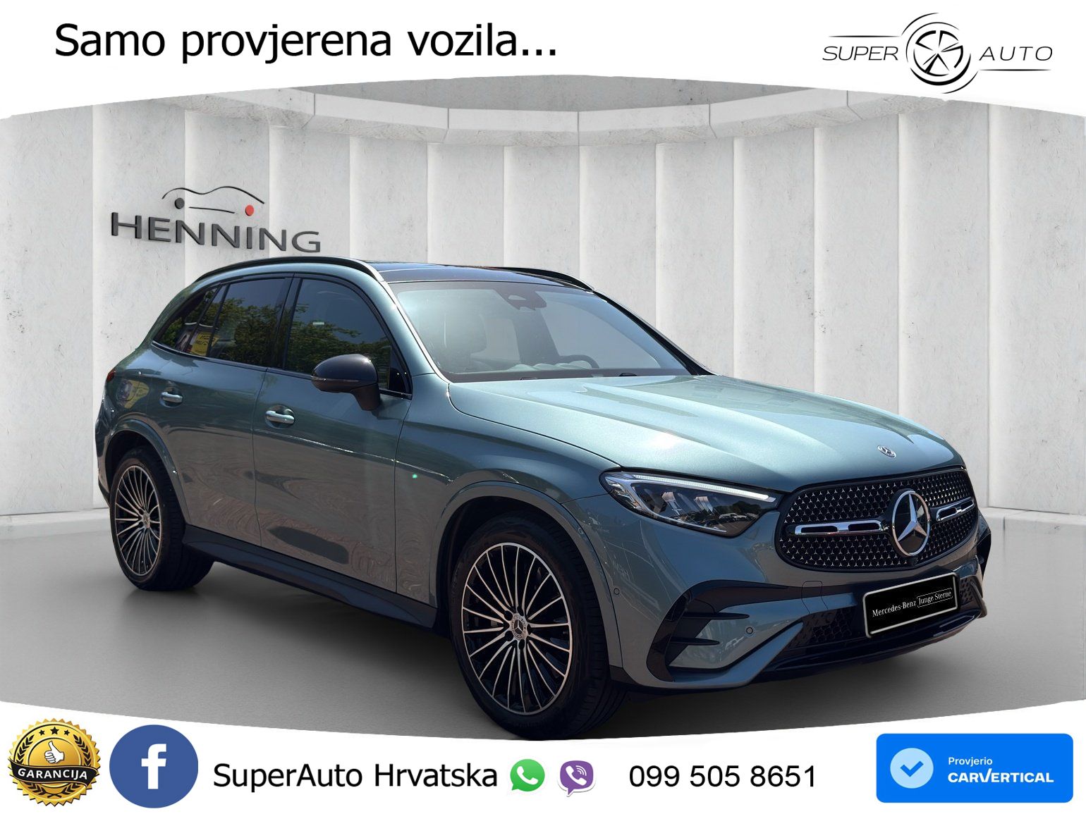 Mercedes GLC 300d (269 KS) 4MATIC 9G-TRONIC AMG LED+GR SJED+ACC