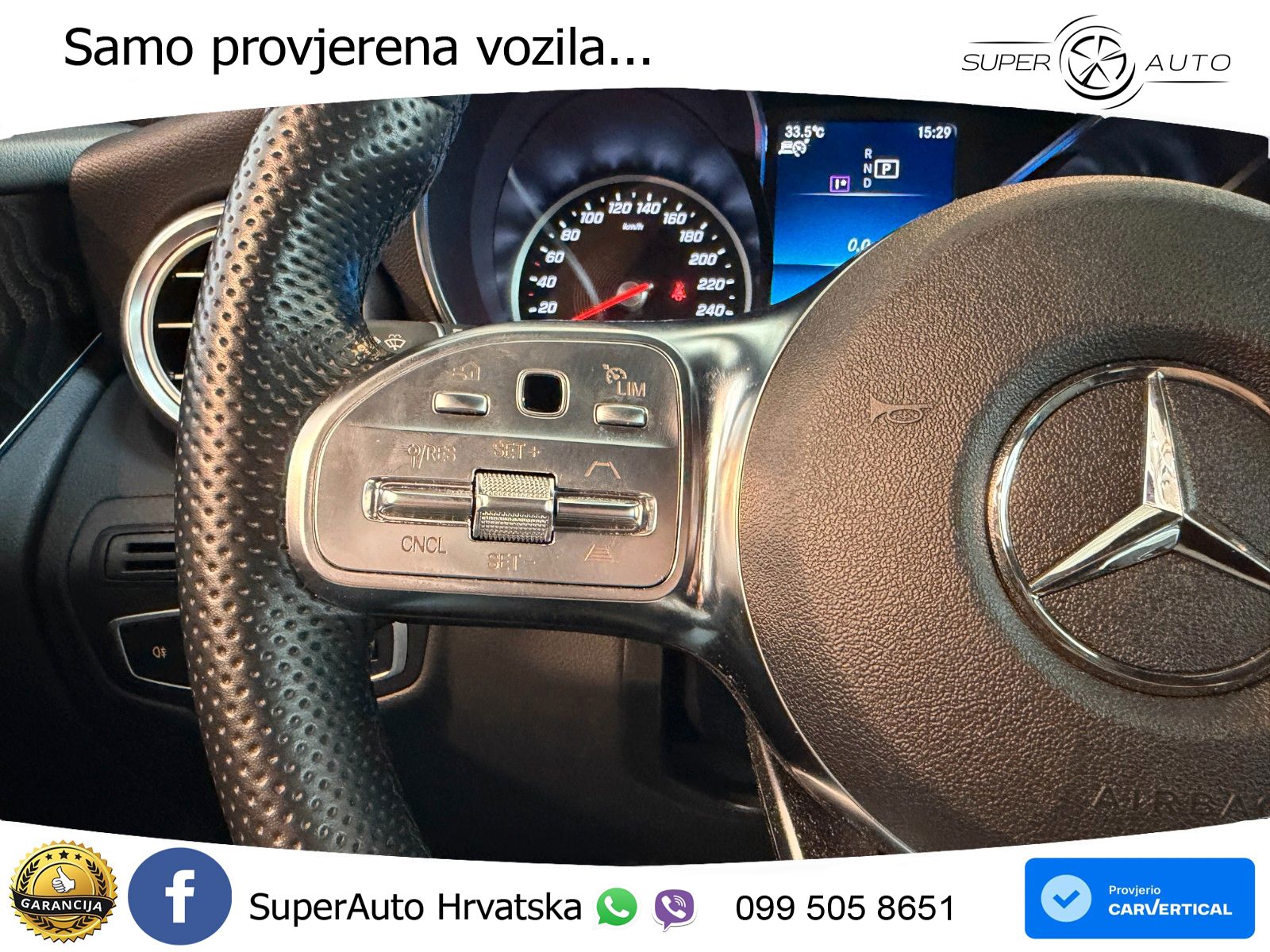 Mercedes GLC 300d (245 KS) 4MATIC G-TRONIC AMG LED+GR SJED+ACC