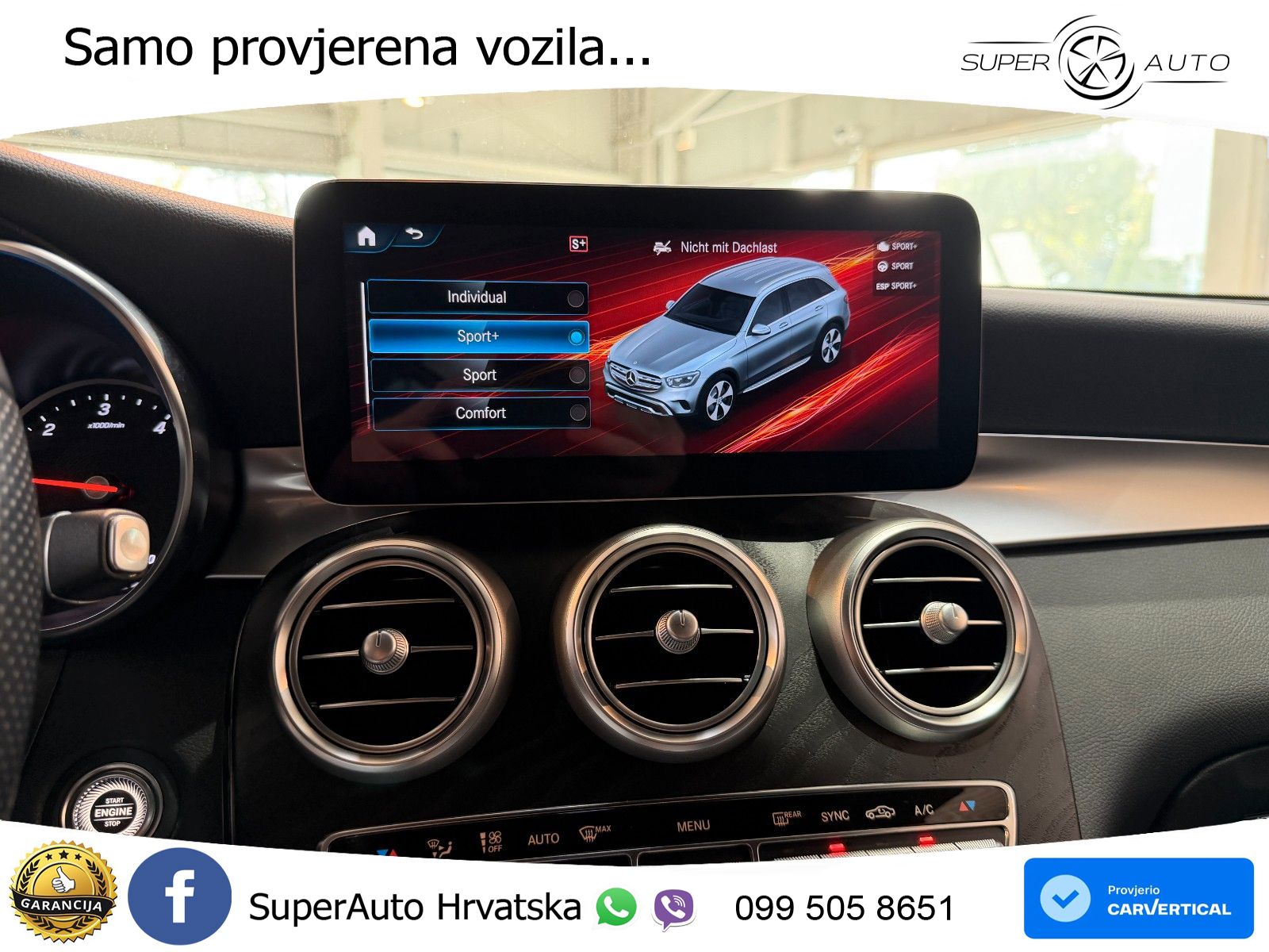 Mercedes GLC 300d (245 KS) 4MATIC G-TRONIC AMG LED+GR SJED+ACC