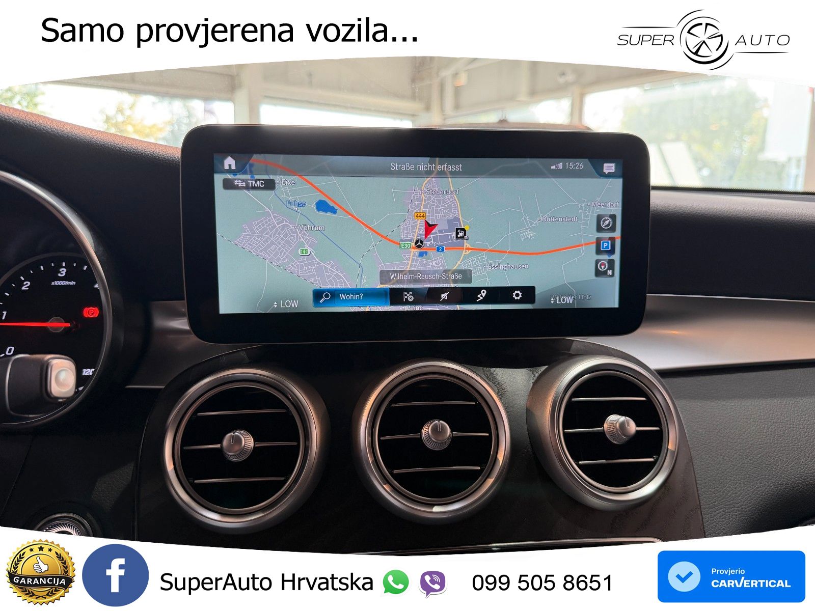 Mercedes GLC 300d (245 KS) 4MATIC G-TRONIC AMG LED+GR SJED+ACC