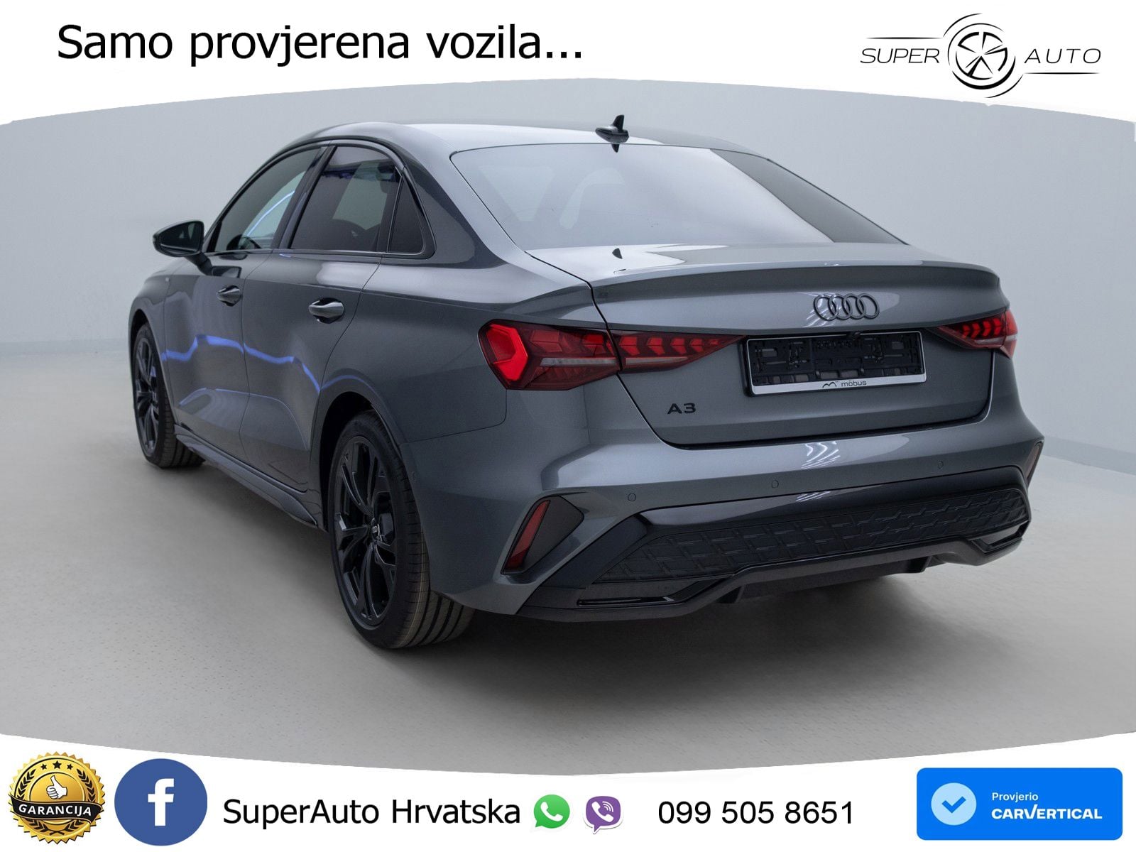 Audi A3 Limuzina 35 TFSI (150 KS) S tronic S line LED+GR SJED+ACC