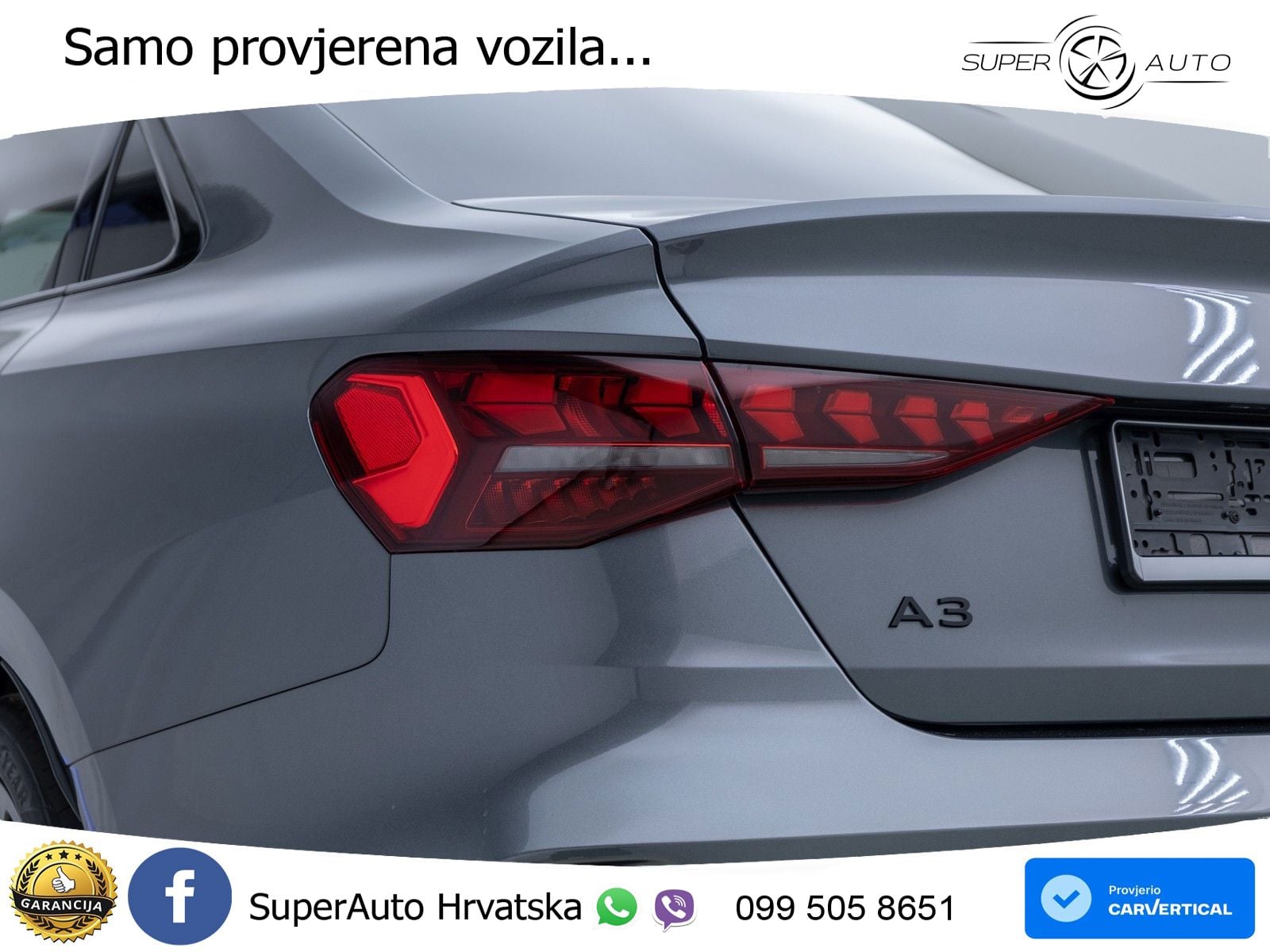 Audi A3 Limuzina 35 TFSI (150 KS) S tronic S line LED+GR SJED+ACC