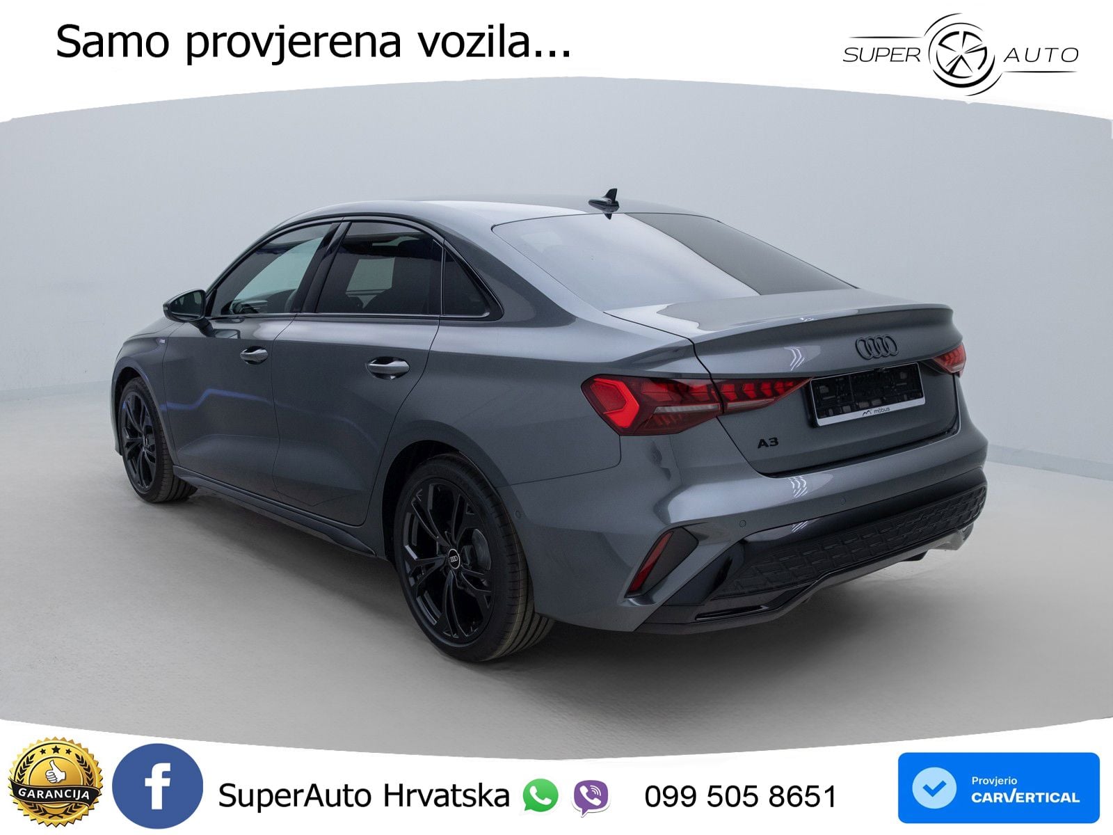 Audi A3 Limuzina 35 TFSI (150 KS) S tronic S line LED+GR SJED+ACC