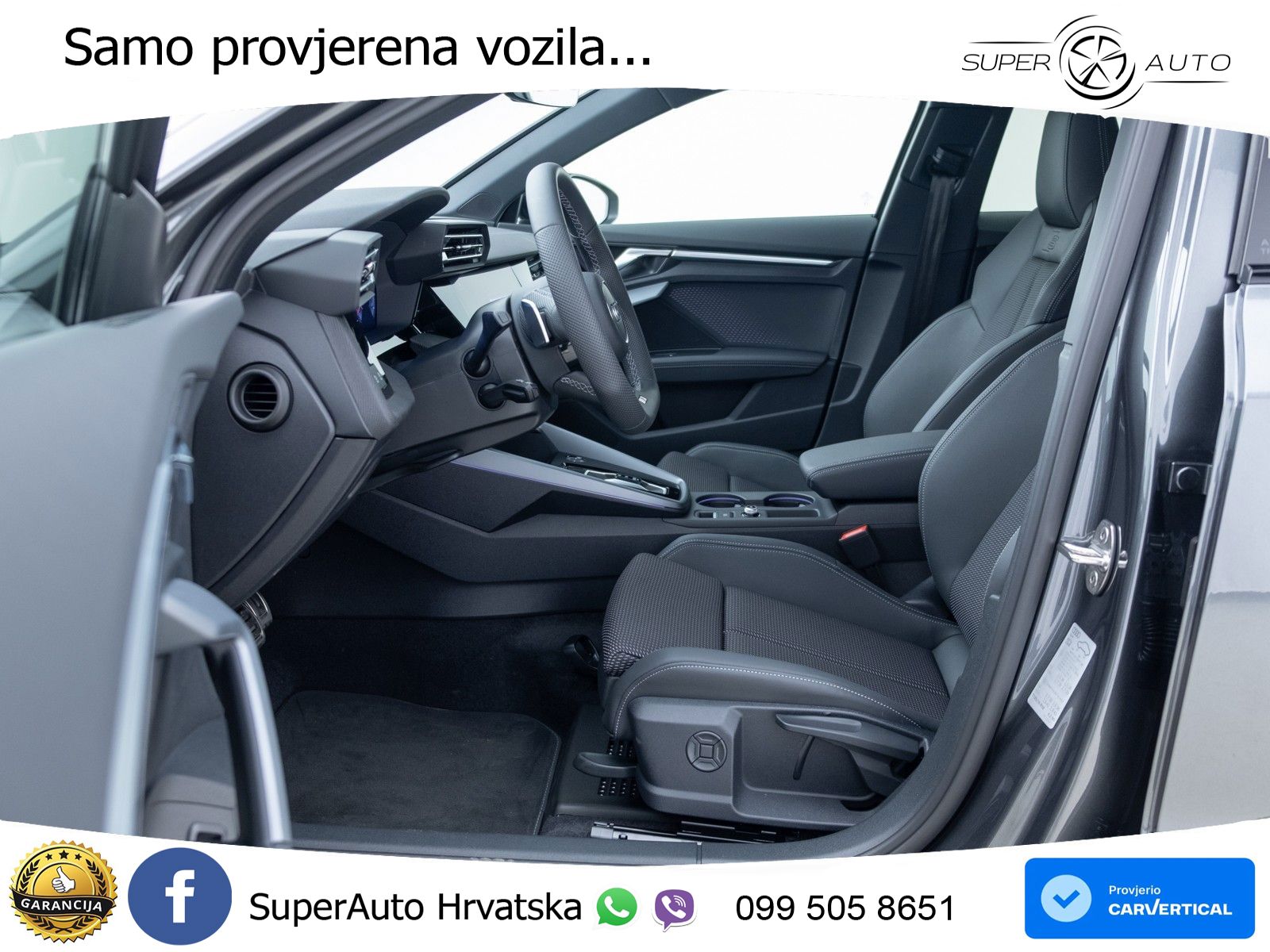 Audi A3 Limuzina 35 TFSI (150 KS) S tronic S line LED+GR SJED+ACC