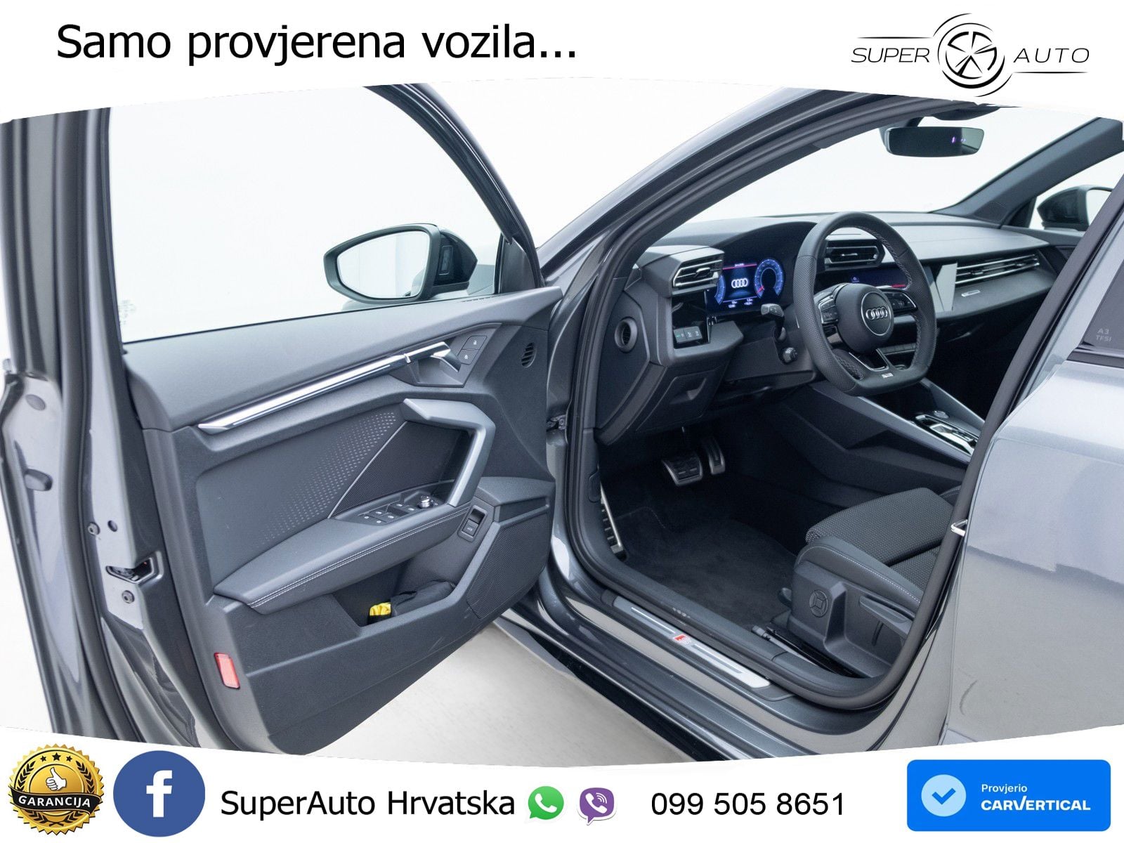 Audi A3 Limuzina 35 TFSI (150 KS) S tronic S line LED+GR SJED+ACC