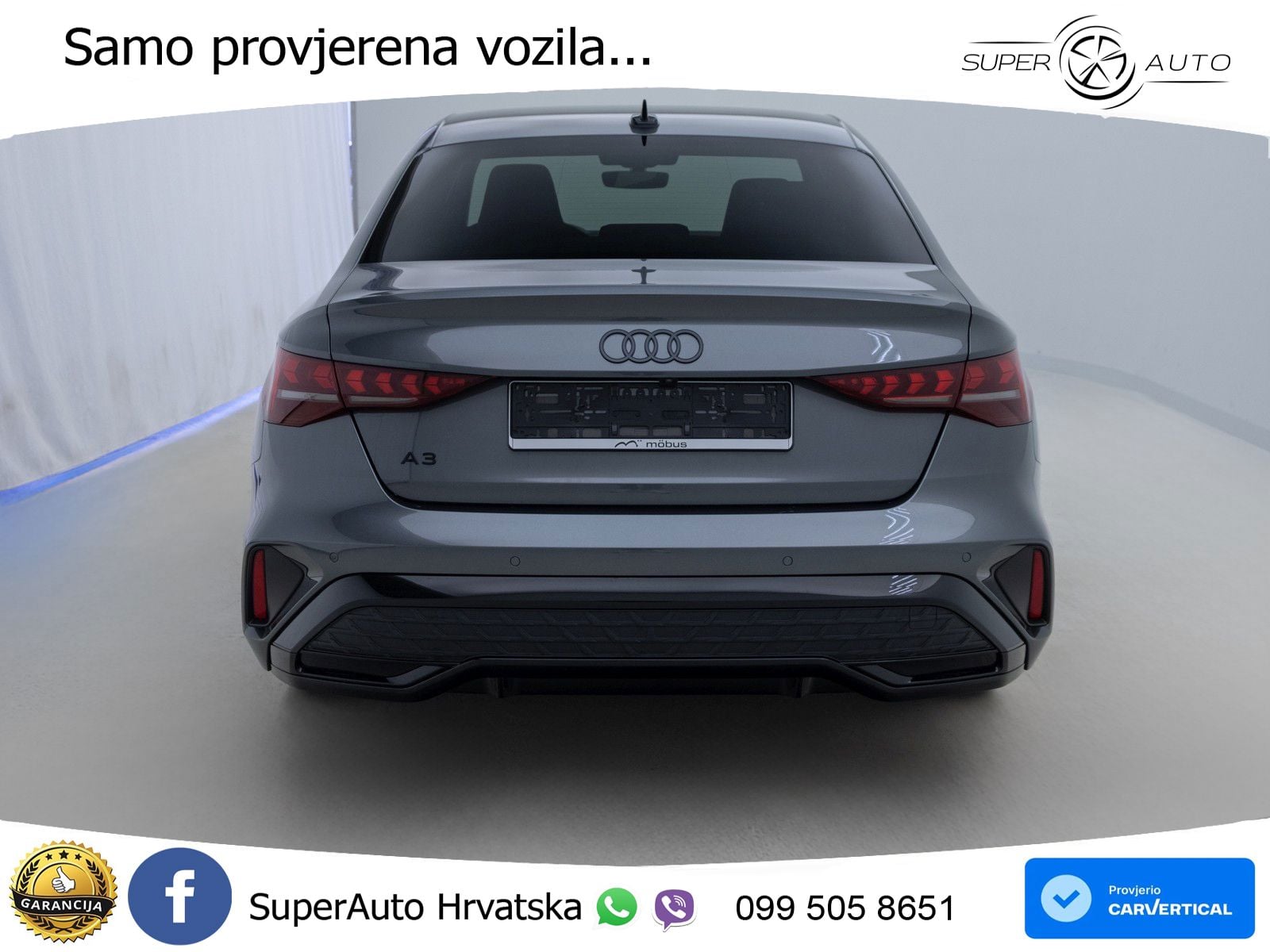 Audi A3 Limuzina 35 TFSI (150 KS) S tronic S line LED+GR SJED+ACC