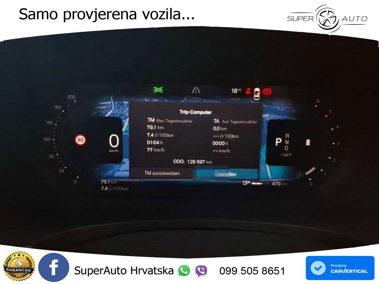 Volvo V90 2.0 B4 Diesel AWD Geartronic LED+GR SJED+ACC
