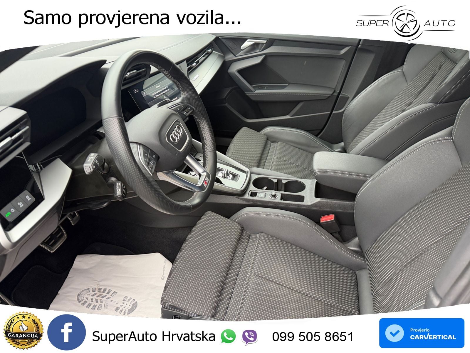 Audi A3 Limuzina 35 TFSI (150 KS) S tronic S line LED+GR SJED+ACC