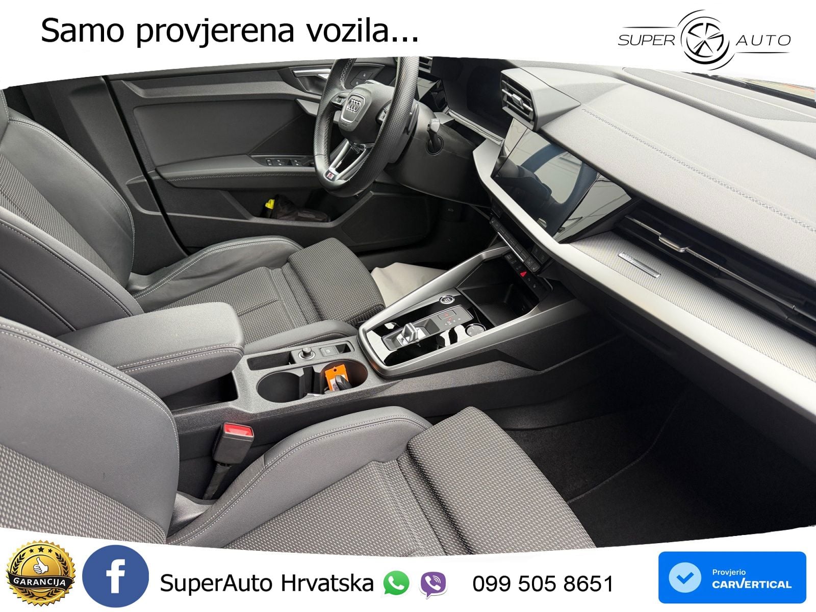 Audi A3 Limuzina 35 TFSI (150 KS) S tronic S line LED+GR SJED+ACC
