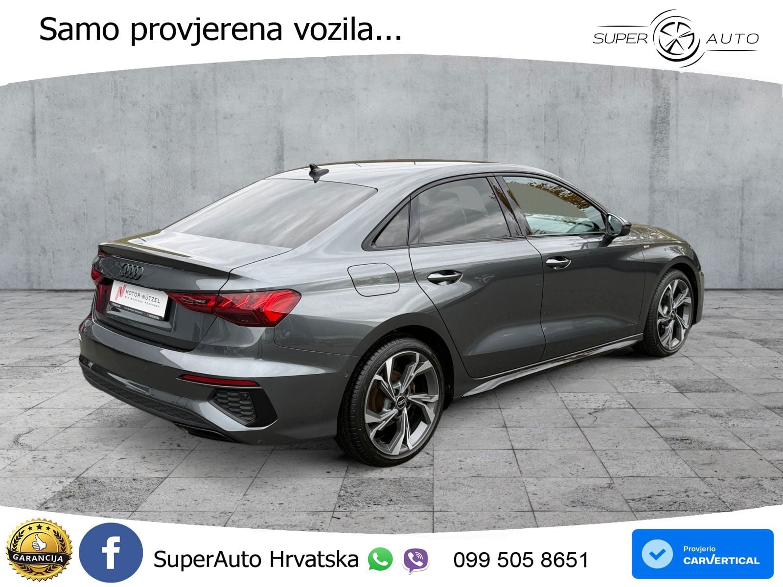 Audi A3 Limuzina 35 TFSI (150 KS) S tronic S line LED+GR SJED+ACC