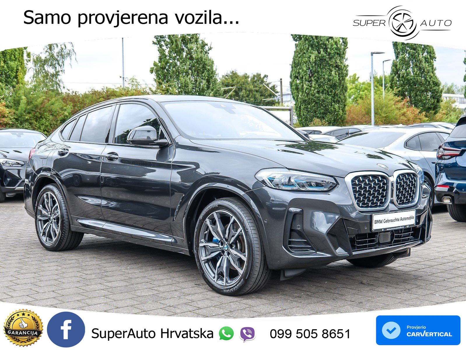 BMW X4 30d (286 KS) xDrive Steptronic M Sport LED+GR SJED+ACC
