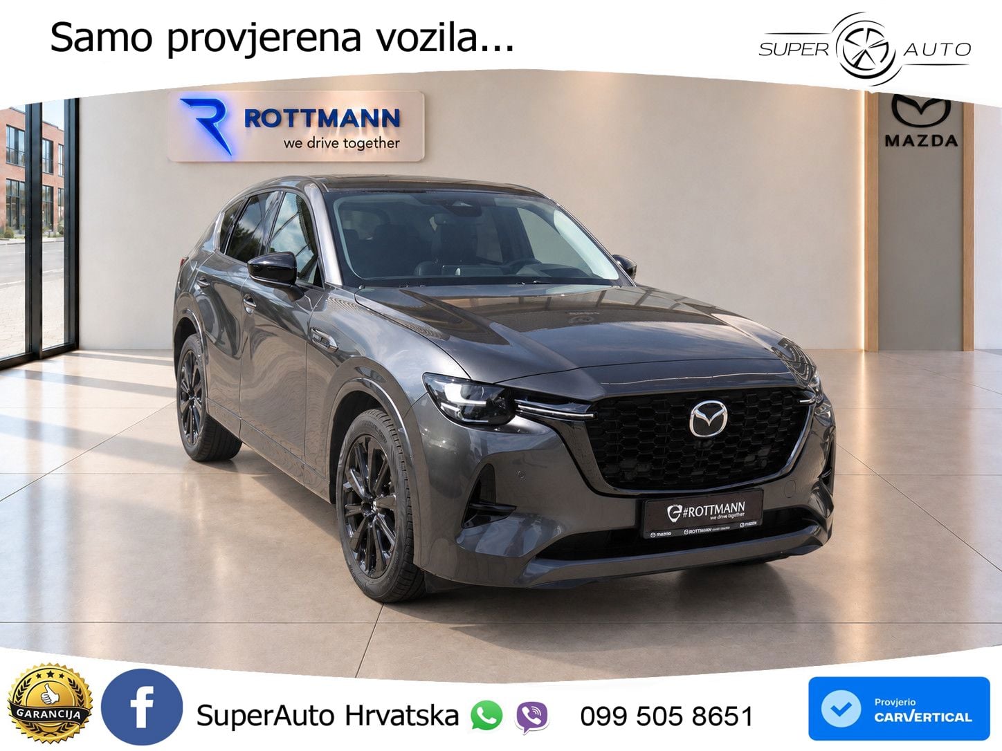 Mazda CX-60 2.5 e-Skyactiv (328 KS) AWD Automatic MATRIX+GR SJED+KAM
