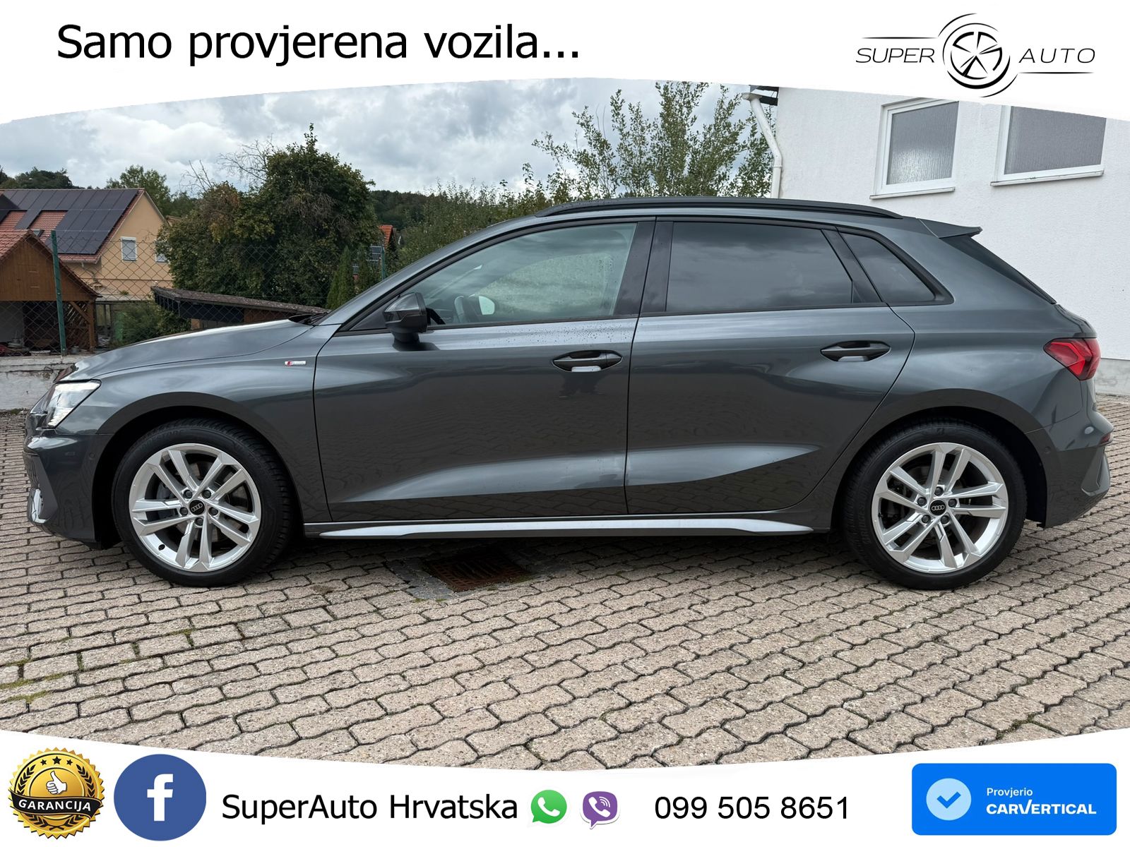 Audi A3 40 TFSI (190 KS) quattro S tronic S line LED+GR SJED+ACC