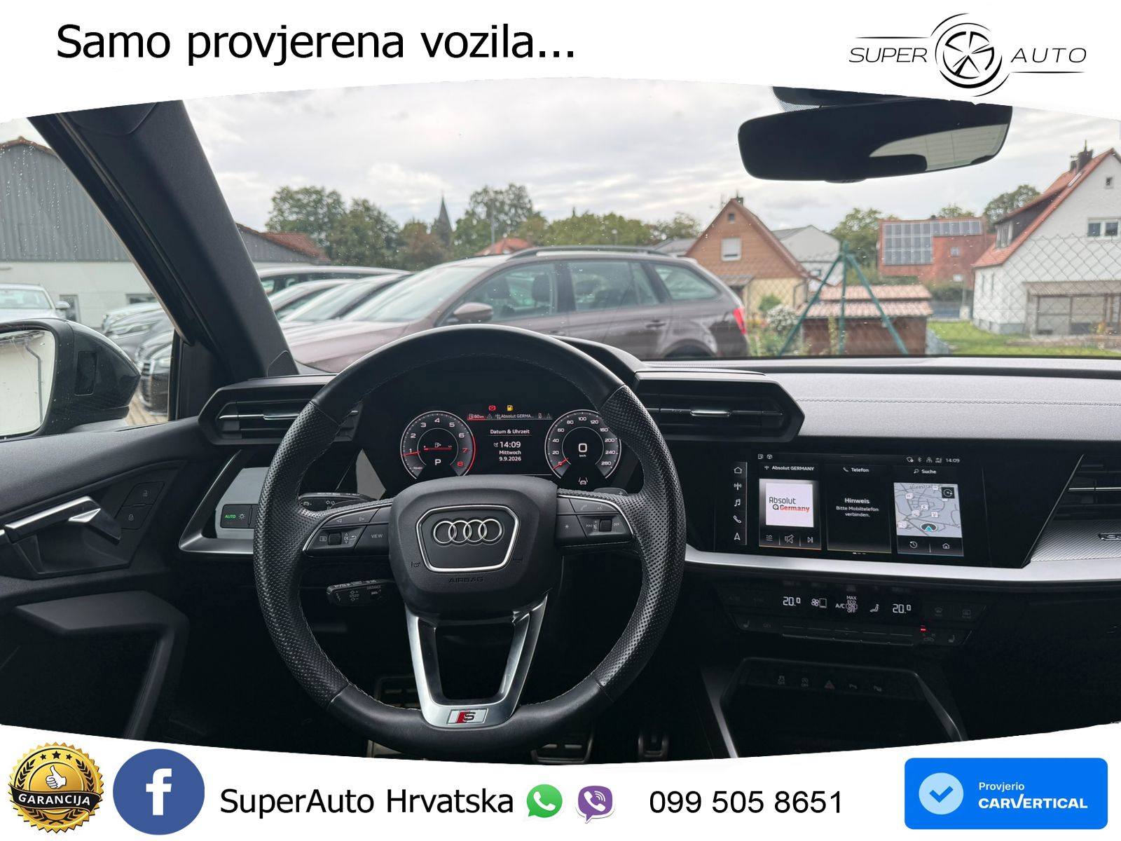 Audi A3 40 TFSI (190 KS) quattro S tronic S line LED+GR SJED+ACC