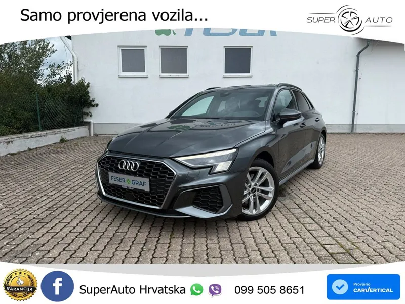 Audi A3 40 TFSI (190 KS) quattro S tronic S line LED+GR SJED+ACC
