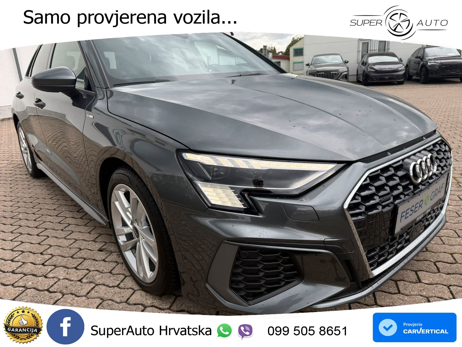 Audi A3 40 TFSI (190 KS) quattro S tronic S line LED+GR SJED+ACC